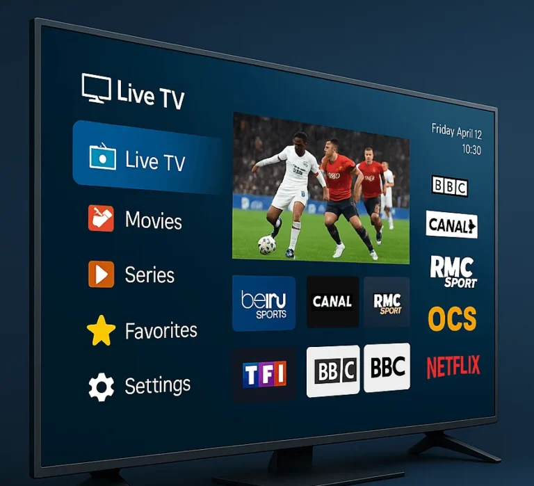 Chaînes sport IPTV : BeIN Sports, RMC Sport, Eurosport en 4K