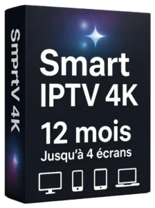 offre iptv 12 Mois chez Smart iptv 4k