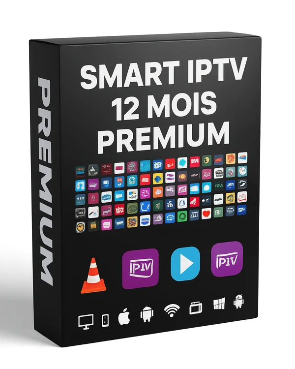 Pack abonnement iptv 12 mois smart le plus populaire