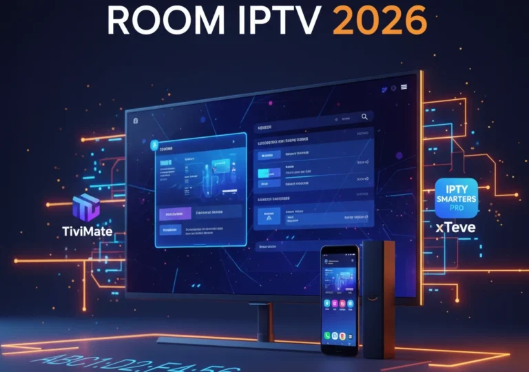 Lire la suite à propos de l’article Room IPTV 2026 : Guide Complet Installation + Activation MAC Address