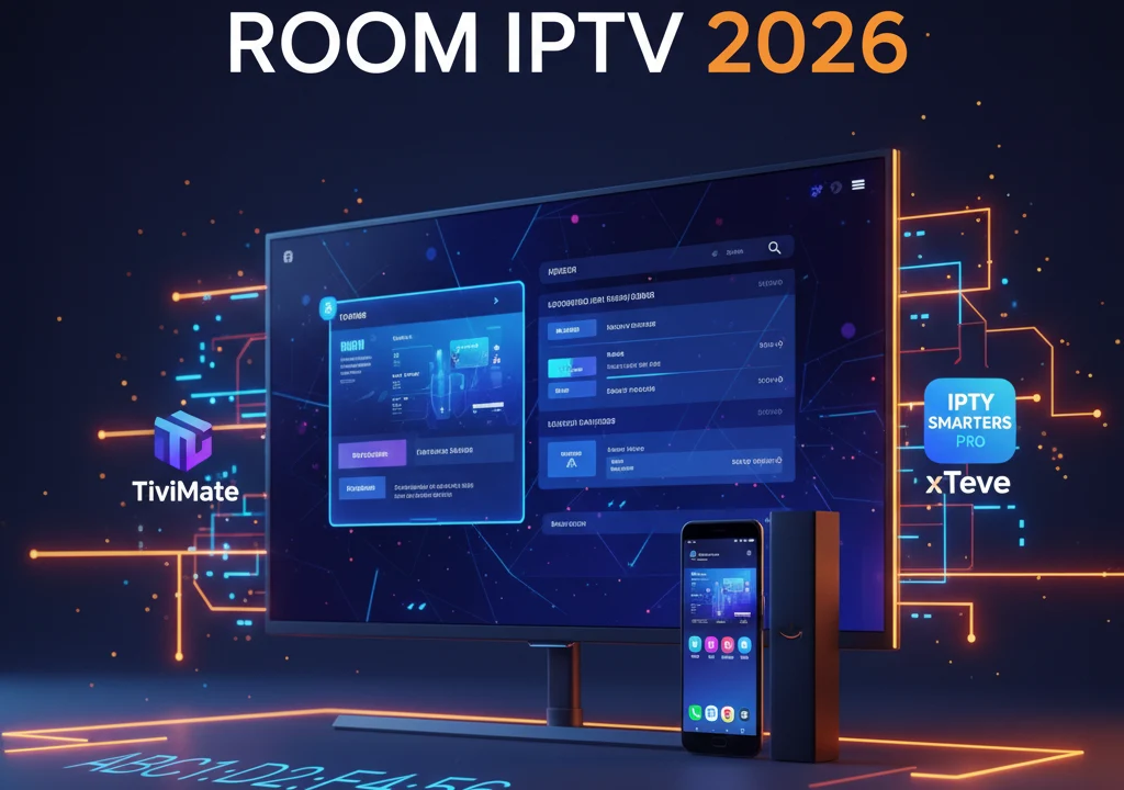 Lire la suite à propos de l’article Room IPTV 2026 : Guide Complet Installation + Activation MAC Address